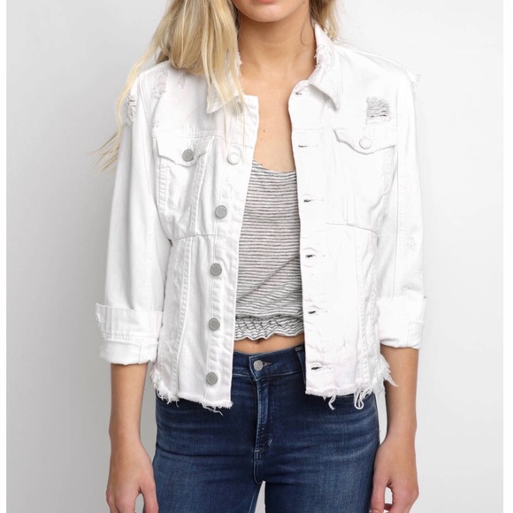 blank nyc white jean jacket